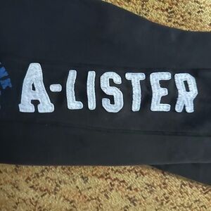 Victoria's Secret Black A-Lister Vintage Sweatpants/Small